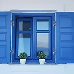άσπρο μπλε Διαμέρισμα Astypálaia